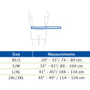 Actimove Back Support Rigid Panel, Pressure Pads, Easy-Closing-Pulley-System, Black