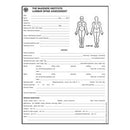 Lumbar Spine Assessment Forms (50/Pad)